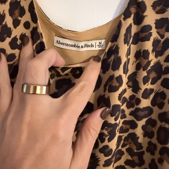 Abercrombie & Fitch Leopard Print Tank Top - Picture 2 of 3